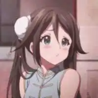 超萌可人二次元女生头像
