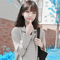 可爱唯美女生头像一种叫单曲循环
