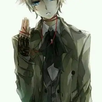 伤感带着冷酷的动漫男生头像
