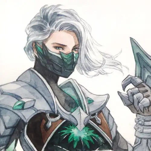 王者荣耀水彩情侣头像第二弹
