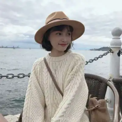 短头发女生头像霸气好看漂亮女生短头发图片
