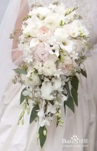 水滴手捧花做法
