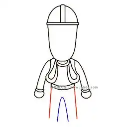 光头强简笔画教程
