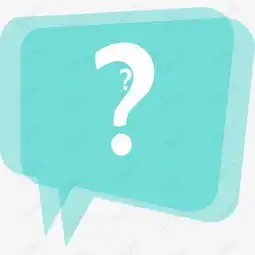 蓝绿色透明问号素材图片免费下载高清psd千库网图片编号8740804
