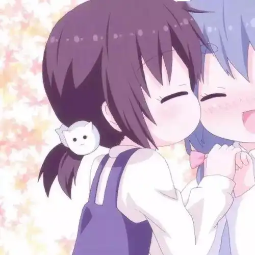 两张可爱的动漫闺蜜头像可爱卡通闺蜜头像两人
