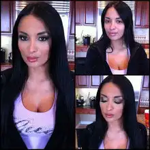 美国艳星妆前妆后变化惊人
