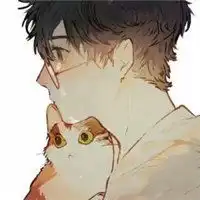 带猫咪的男生头像动漫冷酷帅气微信头像图片大全
