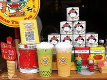 不用飞出国台南喝得到正港泰式奶茶还能加限量白玉珍珠

