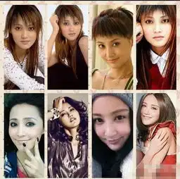 张歆艺杨幂李小璐女星出道前未整容照累觉不爱
