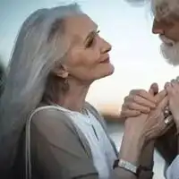 小老头小老太情侣头像老头与老伴的情侣头像
