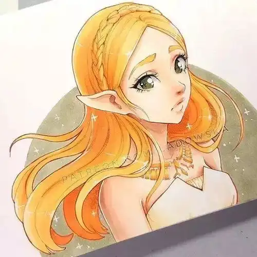 欧美画师笔下的二次元角色,风格上各有不同的感受
