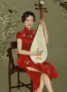 一袭长裙演绎东方美,众女星中,最美当属最后那一位
