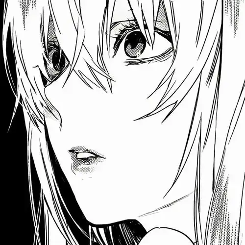 动漫头像丨黑白动漫风男女头像
