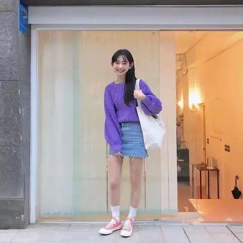 小个子穿搭模范生这个身高158的小姐姐太会穿啦
