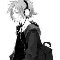 情侣动漫微信头像黑白头像带字微信头像图片大全
