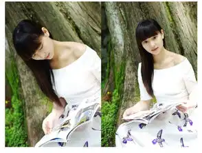 初夏少女人像清新自然,很有爱
