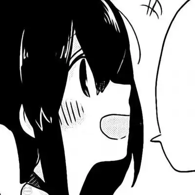 可爱又超级迷人的卡通二次元黑白女头让人很喜欢的黑白女头合集
