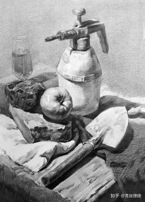 素描精析素描写生中需要注意的四感
