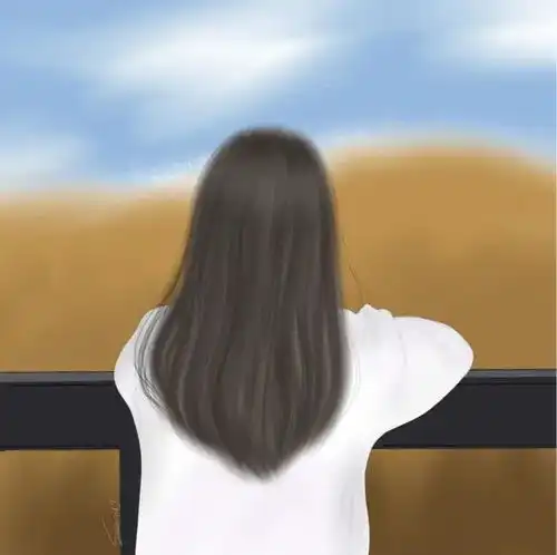 女生不露脸头像
