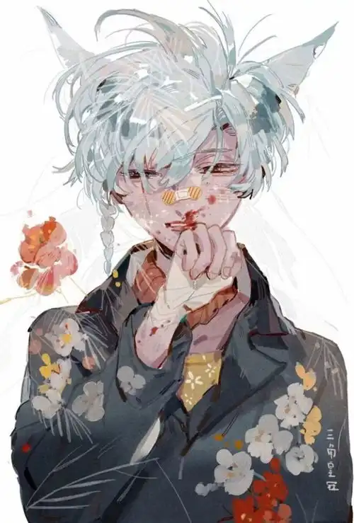 超火个性帅气壁纸,男生壁纸,动漫壁纸,高领帅气壁纸