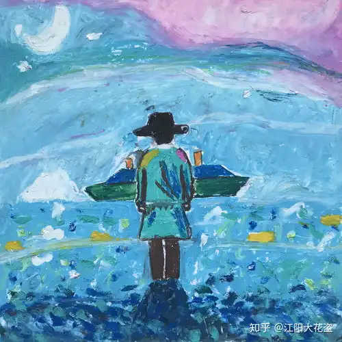 油画棒画画记录
