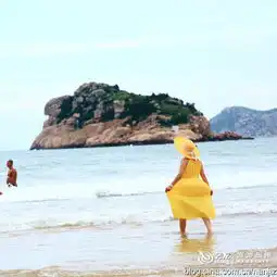 南麂大沙滩夏日风情万种
