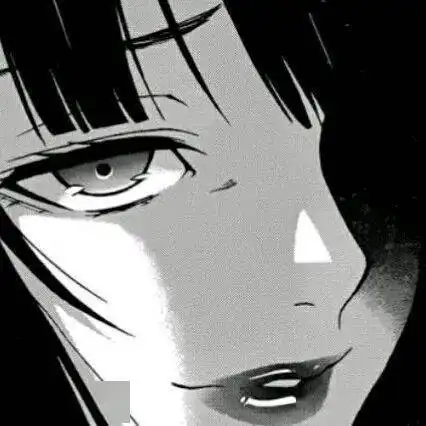 超个性的黑白动漫女头
