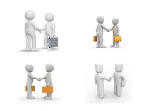 彩色3d小人沟通交流合作ppt素材下载ppt宝藏
