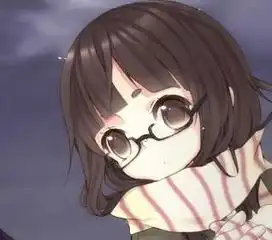 有没有带黑框眼镜的动漫女生
