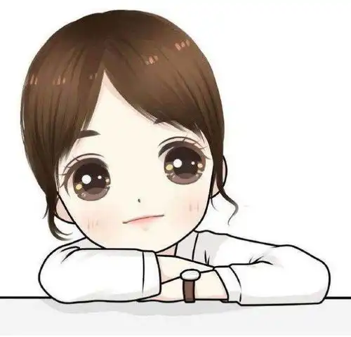 q版动漫女生,萌到要抱抱
