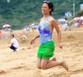 南麂大沙滩夏日风情万种
