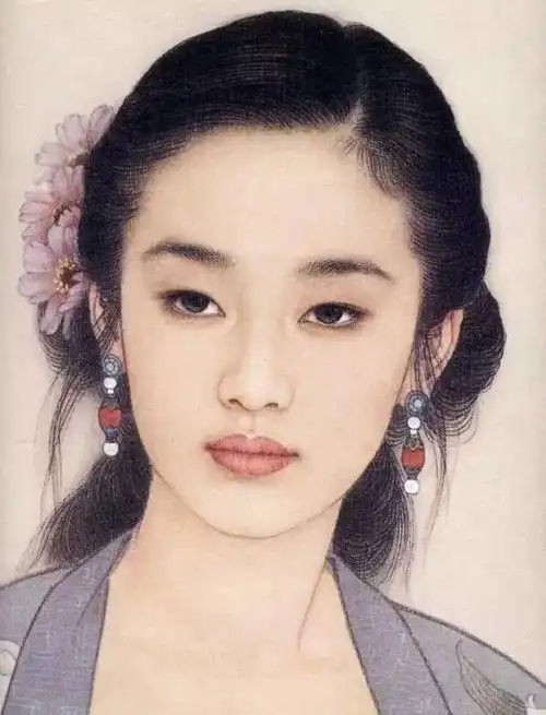 中国古典美人,举手投足之间风情万种
