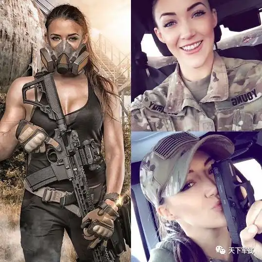福利丨一大波风情万种的女兵来袭居然还能这样玩
