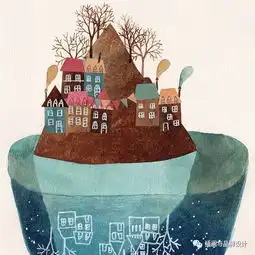 ib手绘丨水彩画出的小梦幻,治愈系的小清新
