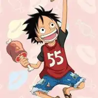 海贼王路飞q版图片海贼王里面的路飞q版萌图
