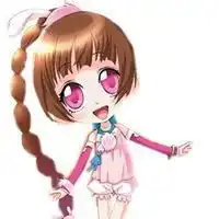 有马尾辫卡通头像女生微信头像图片大全
