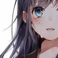 女生哭泣头像动漫动漫哭鼻子的女生头像
