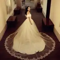 闺蜜婚纱头像一左一右
