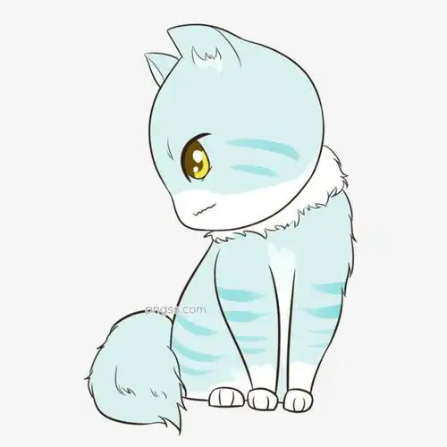蓝色手绘小猫元素图片大小2000x2000px图片尺寸448.55kb来自png搜索网pngss.com免费免扣png素材下载扁平化动物卡通手绘可爱蓝色猫咪毛发手绘尾巴小猫严肃眼睛眼神
