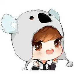 鹿晗的各种萌萌哒的漫画
