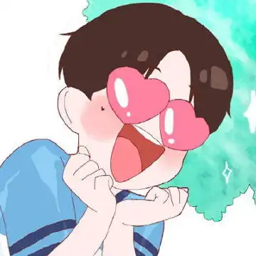眼里冒爱心的图片动漫男生,眼里有爱心的男生头像图片
