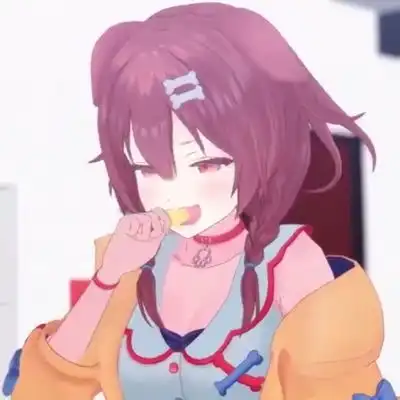 动漫女生精致卡通人物头像
