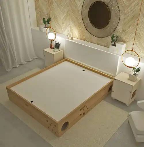 让猫咪乐歪歪的家具设计哥伦比亚迷宫床架gatrimonial
