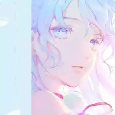 动漫女生头像超拽高冷侧脸霸气冷艳
