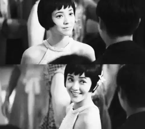 郭采洁短发也能风情万种
