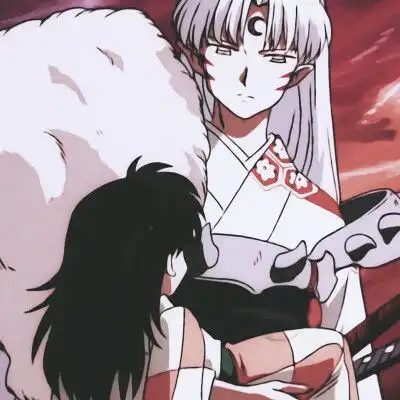 犬夜叉动漫头像玲杀生丸
