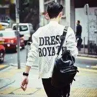 霸气男生头像黑白背影微信头像图片大全
