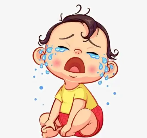 孩子摔倒后,反而越哄哭得越厉害紧张害怕性啼哭
