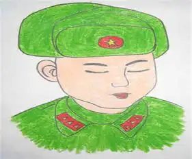 雷锋简笔画父亲雷明亮
