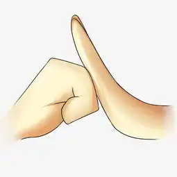 人物手势保重姿势插画图片素材其他格式下载动漫人物大全
